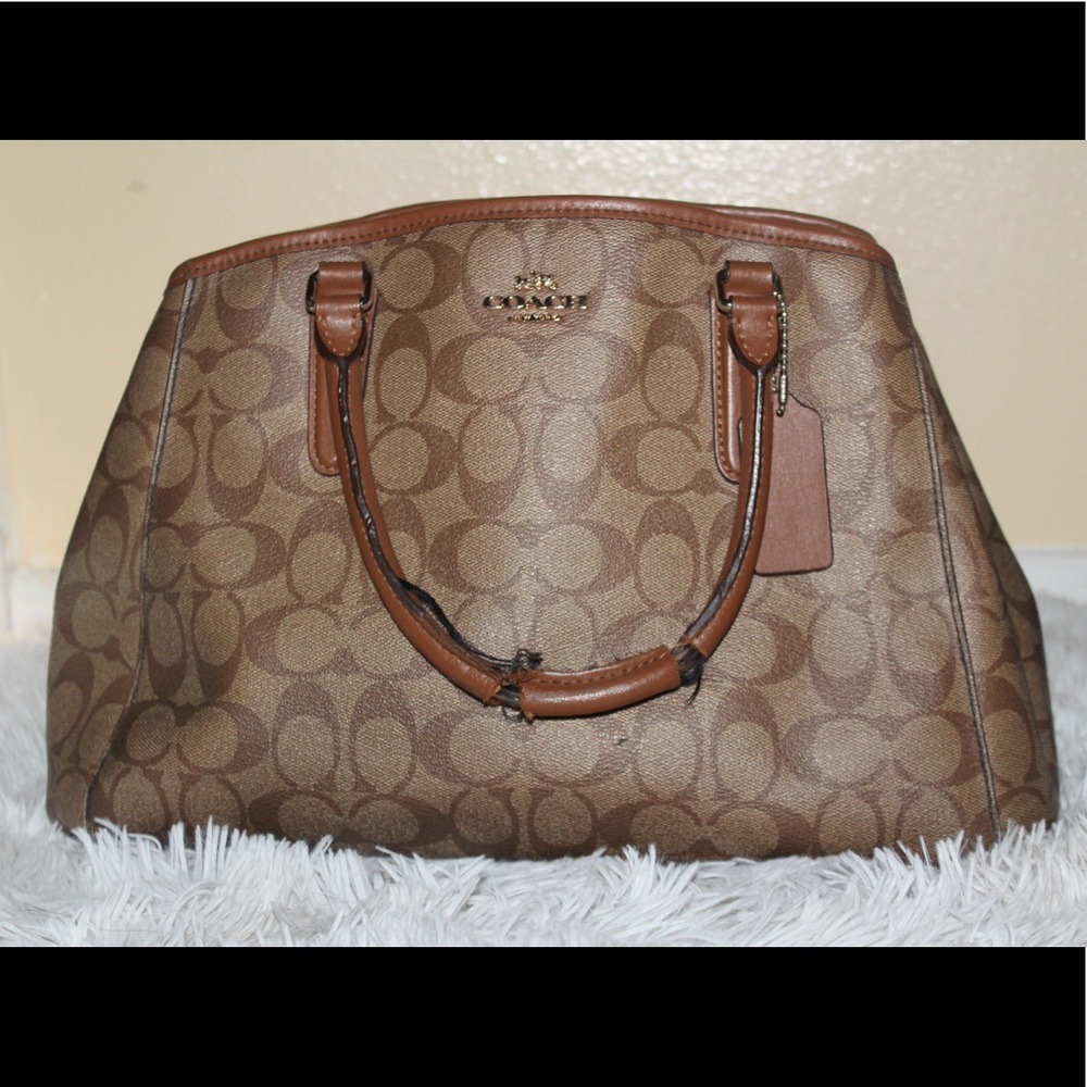 Coach hand bag